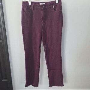 Coldwater Creek Classic Fit Plum Pants